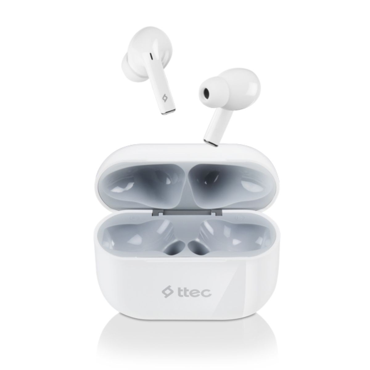 Ttec AirBeat Plus Beyaz Kablosuz Kulaklık 2KM140B